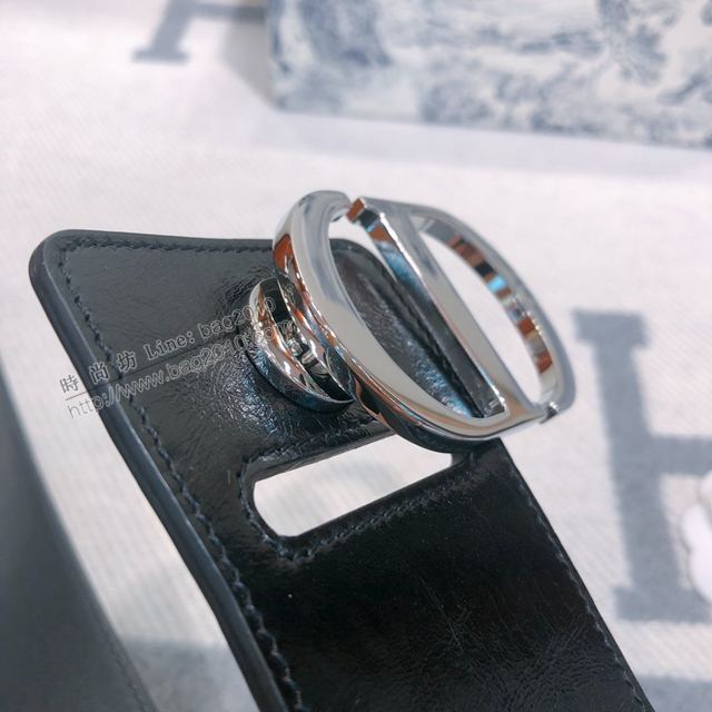 Dior皮帶 迪奧時尚女款新品 義大利原單皮 cd暗鎖銅扣 Dior女士皮帶  xfp2136